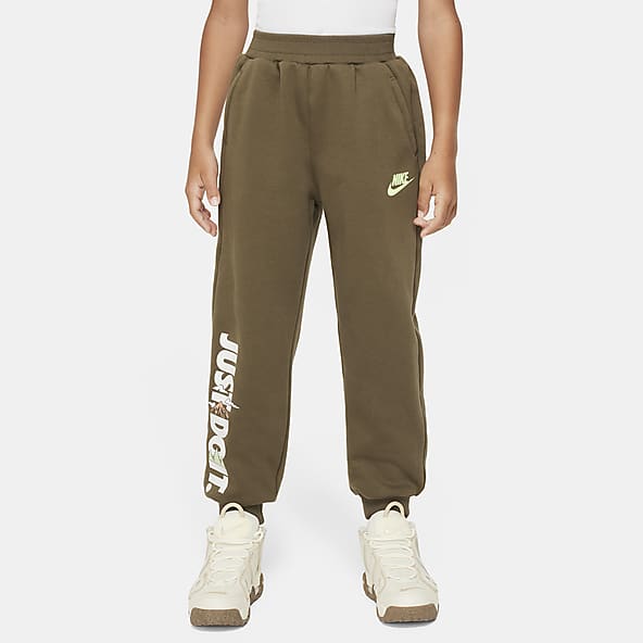 Little Kids 4 7 Green Fleece Joggers Sweatpants. Nike
